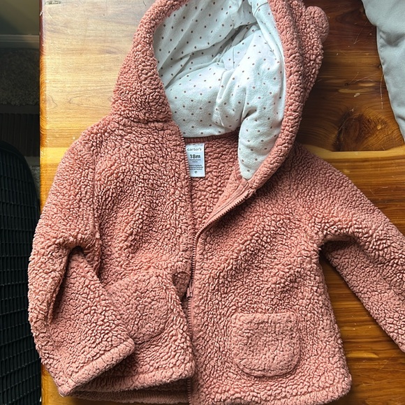 Carter’s teddy bear jacket - Picture 1 of 2